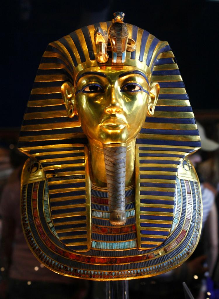 Ikon. Masken er blandt Egyptens mest berømte arkæologiske skatte. 