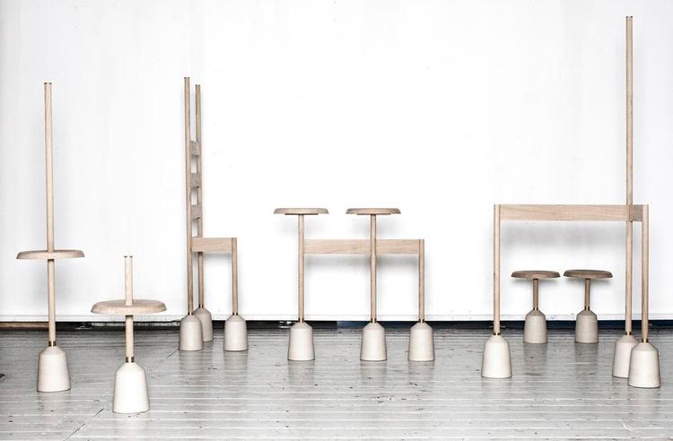 Mellemting. Objects of Use vandt den nationale solopris 2015 på den traditionsrige Forårsudstilling på Charlottenborg. Værket, der består af seks objekter i egetræ, messing og keramik, vil have modtageren til at tænke over, hvad et møbel er. 