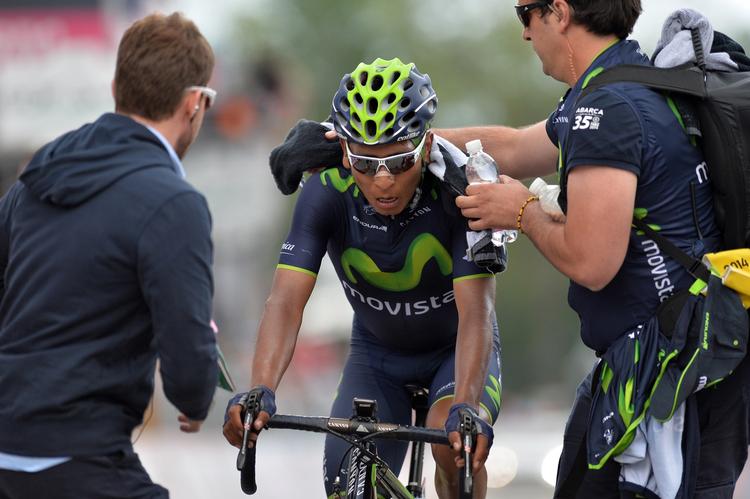 Favorit. Nairo Quintane får svært ved at gentage sidste års samlede triumf i det argentinske Tour de San Luis. 