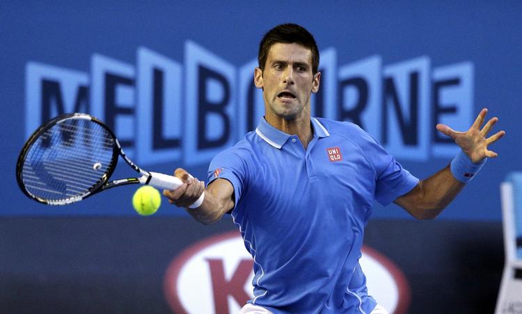 Suveræn. Novak Djokovic besejrede Fernando Verdasco fra Spanien i tre sæt; 7-6, 6-3 og 6-4. 