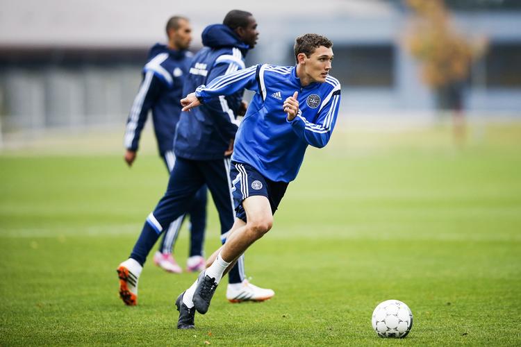 Debut.. Andreas Christensen fik fuld spilletid i sin Chelsea-debut. 
