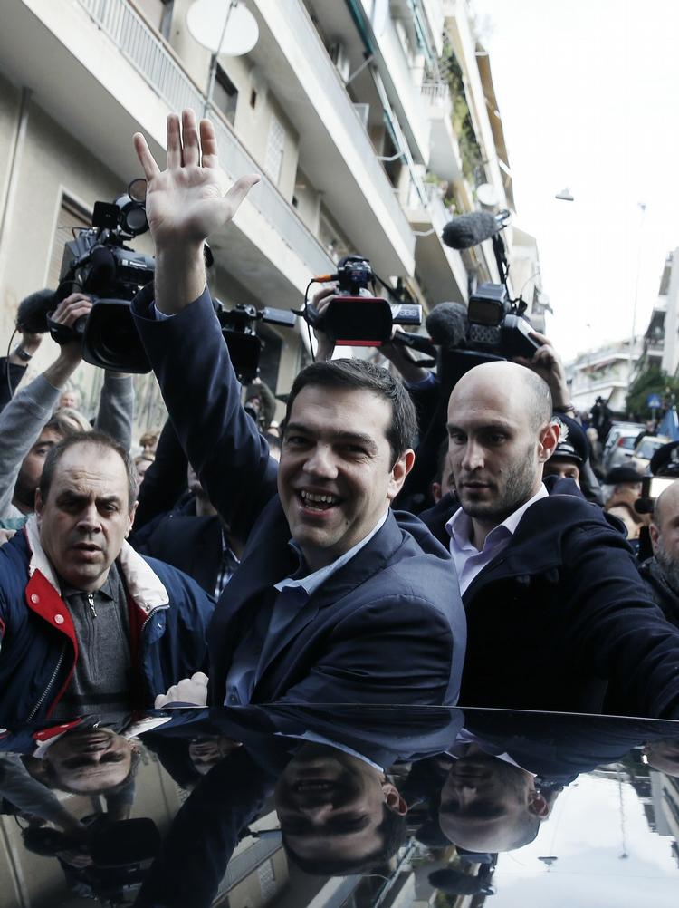 VALG. Alexis Tsipras er leder af Syriza. 
