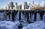 Frost. Vintervejret i storbyen New York kan være flot, men også barsk. Forude venter en snestorm. 