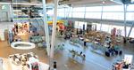 Afgang. Billund Lufthavn kan se frem til at tage imod flere tyske passagerer, hvis forslag om bustransport til den danske lufthavn fra Tyskland bliver til virkelighed. 