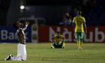 sejrsglæde.  Christian Atsu fejrer sejren over Senegal, der sendte Ghana i kvartfinalen ved Africa Cup of Nations. 