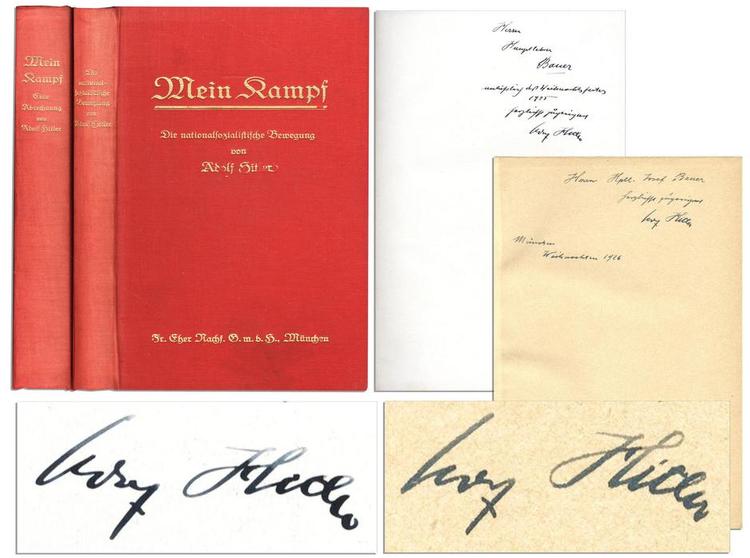 Verboten. I Tyskland har Hitlers 'Mein Kampf' ikke kunnet trykkes i 70 år, mens den i en række lande er oversat og udgivet, også i Danmark. 