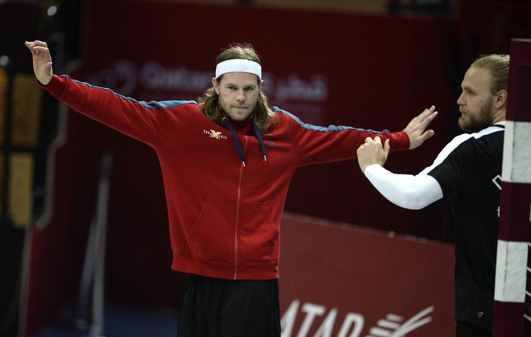 topmøde. Mikkel Hansen har respekt for Spanien, men han mener, det danske hold er stærkt nok til at vinde kvartfinalen. 