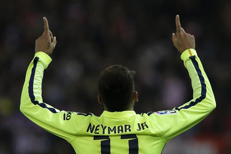 matchvinder. Neymar scorede to gange for Barca, der sendte mestrene ud af Copa del Rey. 