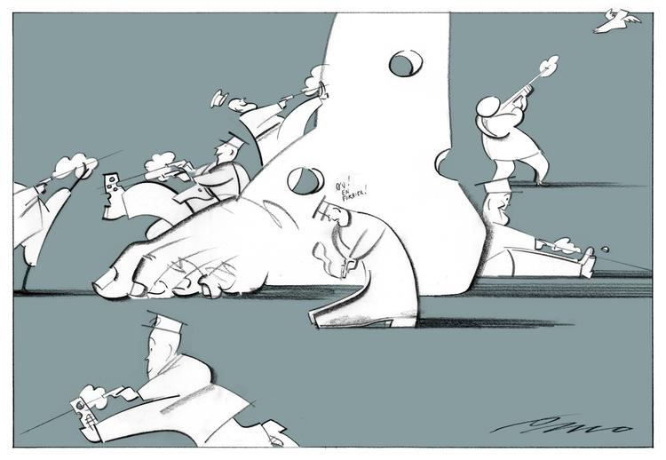 tegning. Per Marquard Otzen 