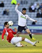 Comeback. Osama Akharraz har efter bruddet med AGF holdt lav profil. Formen er blevet holdt vedlige i bl.a. Hvidovre, mens prøvetræninger i to tyske klubber ikke kastede kontrakt af sig. 