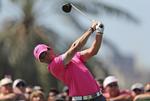 FØRENDE. Efter 15 birdies og en bogey på de første to runder er Rory McIlroy alene i spidsen for Dubai Desert Classic. 