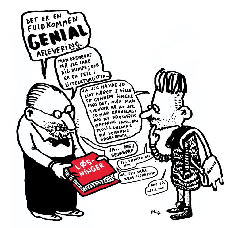 Tegning. Philip Ytournel 