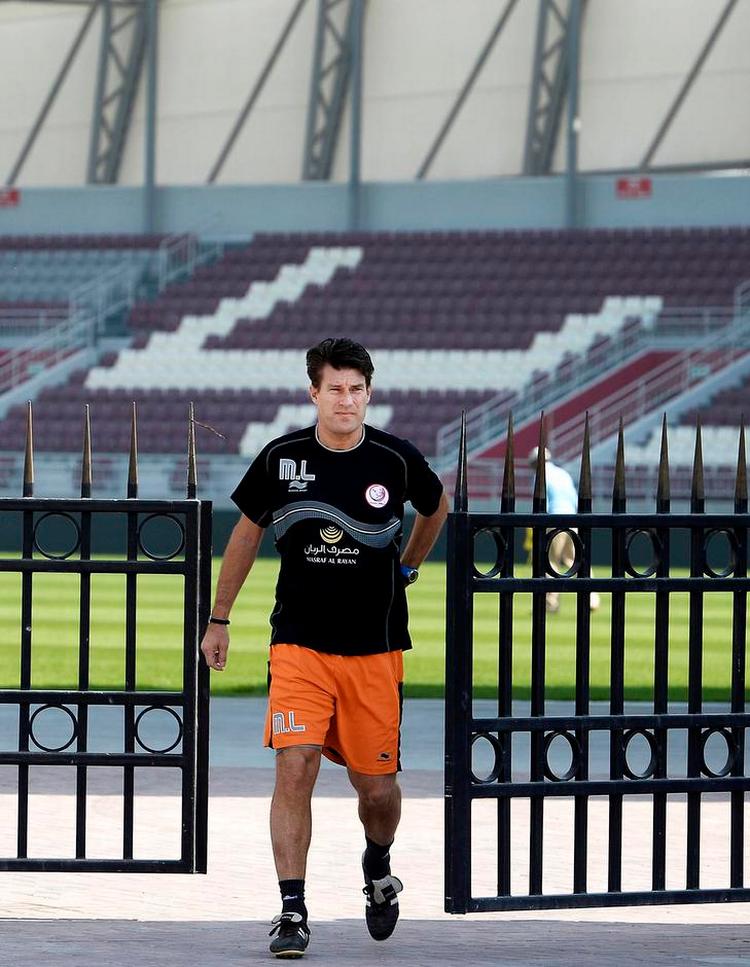 altid på vej. Michael Laudrup har boet i ni lande, siden han rejste ud for godt 30 år siden, og han ved ikke med sikkerhed, hvad der skal ske, når sæsonen i Qatar slutter engang i maj. Foto: Lars Poulsen/Polfoto 