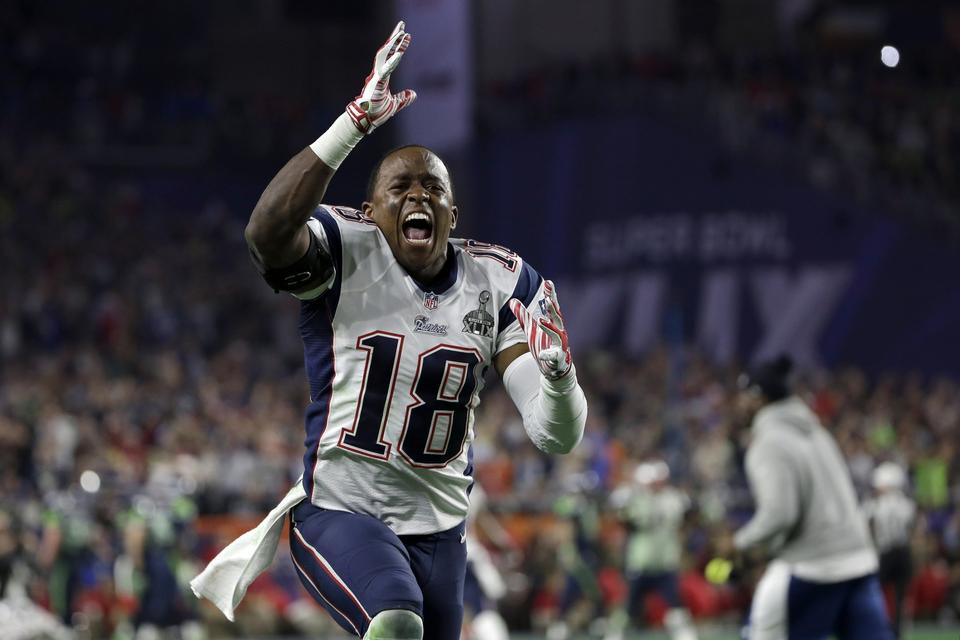 New England Patriots Matthew Slater. 