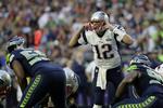 New England Patriots quarterback Tom Brady var manden i centrum. 