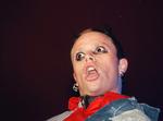 Tungt. Frontmand Keith Flint fra Prodigy er klar til at give publikum et nostalgisk punk-sus fra halvfemserne. 