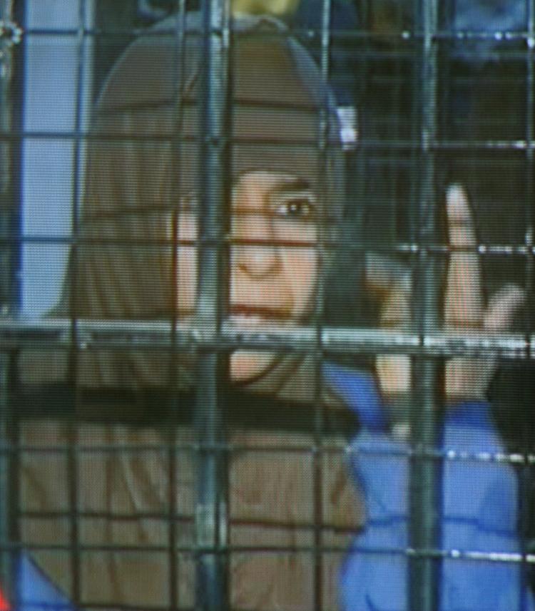 Dømt. Sajida al-Rishawi ses her under retssagen, hvor hun blev dømt for at være medskyldig i drab på 63. Arkivfoto. 