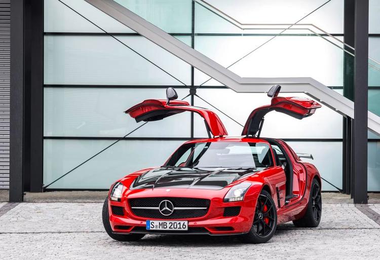 Farvel. De sidste eksemplarer af Mercedes SLS AMG er en særlig 'Final Edition'. 