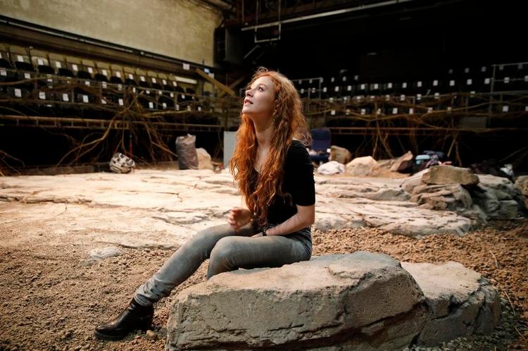 Talent. 20-årige Sara Viktoria Bjerregaard fik sit gennembrud på Østre Gasværk Teater, hvor hun først spillede Rosa i 'Skammerens Datter', og siden Sheila i 'Hair'. 
