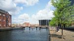 UTRADITIONEL. Olafur Eliassons bro på Christianshavn skal ifølge planen bestå af fem sammenhængende, cirkelformede plader, der kan vride sig og åbne kanalen op for sejlere. På hver af de cirkelformede plader er placeret en 'mast' som reference til de maritime omgivelser. 