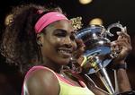 TRIUMFEN. Efter sejren i Australian Open spiller Serena Williams i næste uge sin næste turnering i Dubai. 