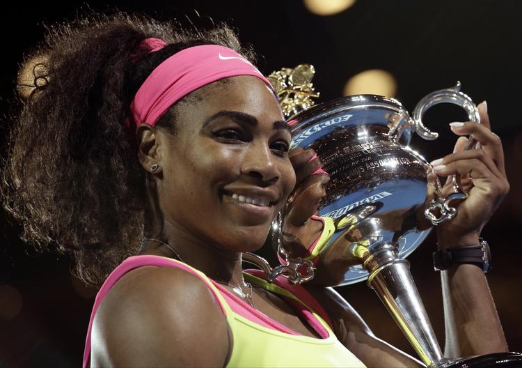 TRIUMFEN. Efter sejren i Australian Open spiller Serena Williams i næste uge sin næste turnering i Dubai. 