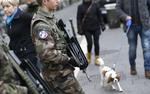 PATRULJE. Siden terroraktionerne i Paris i begyndelsen af januar har Frankrig sendt flere tusind soldater på gaderne for at afværge angreb på bl.a. jødiske institutioner. 