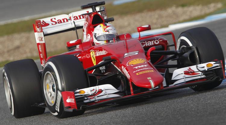 krise. Selv ikke den firedobbelte verdensmester Sebastian Vettel, nu i Ferrari, kan lokke folk af huse i Tyskland. 