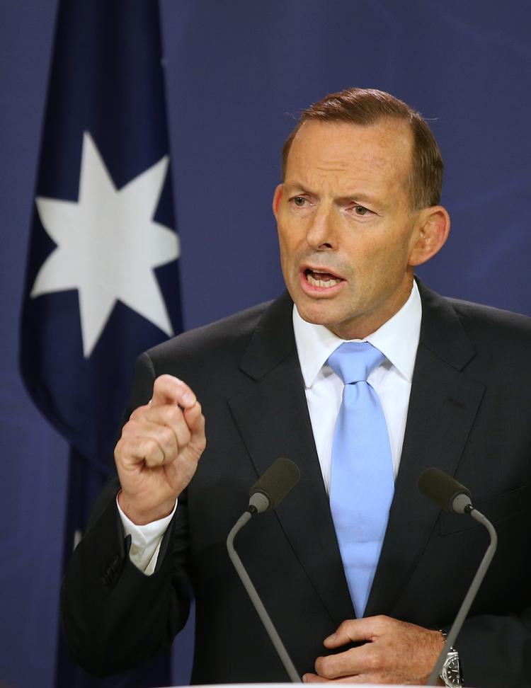 Tillid. Den australske premierminister Tony Abbott står overfor en afgørende afsteming tirsdag. 