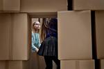 Bo bedre. Går du med drømme om at blive arkitekt på din egen bæredygtige bolig, så er det af sted til Statens Museum for Kunst. Foto: Marie Hald 