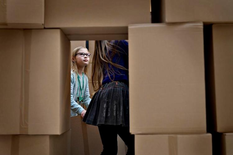 Bo bedre. Går du med drømme om at blive arkitekt på din egen bæredygtige bolig, så er det af sted til Statens Museum for Kunst. Foto: Marie Hald 