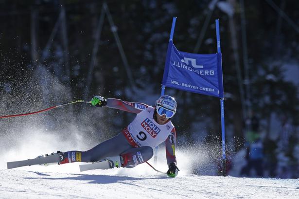 Bode Miller var i gang med et fantastisk ridt ned ad pisten i Beaver Creak, Colorado. 