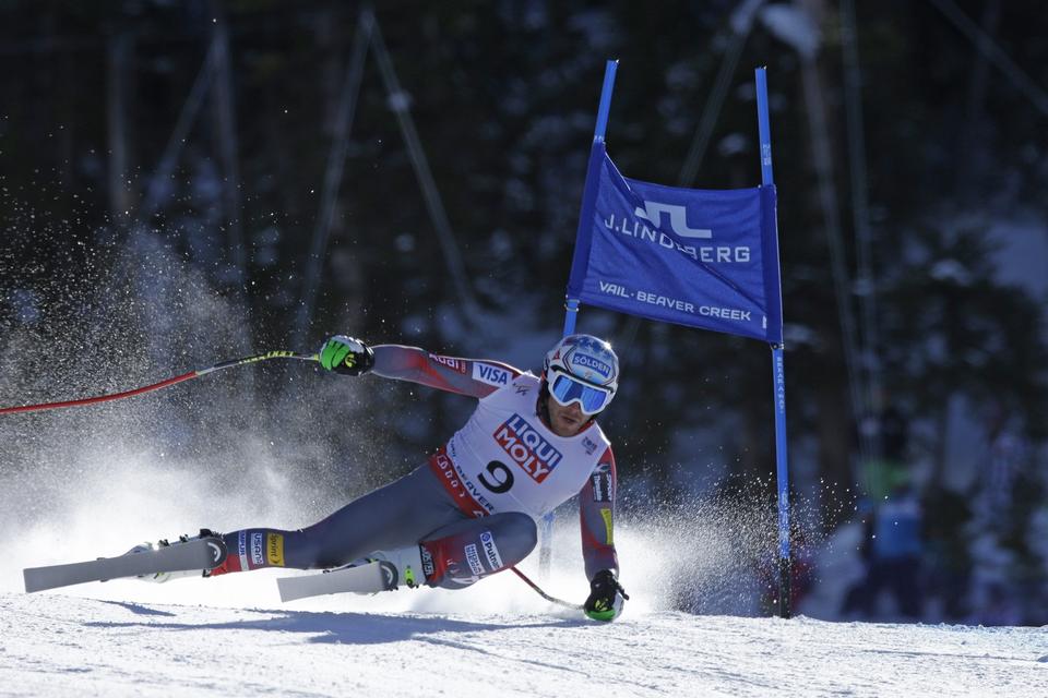 Bode Miller var i gang med et fantastisk ridt ned ad pisten i Beaver Creak, Colorado. 