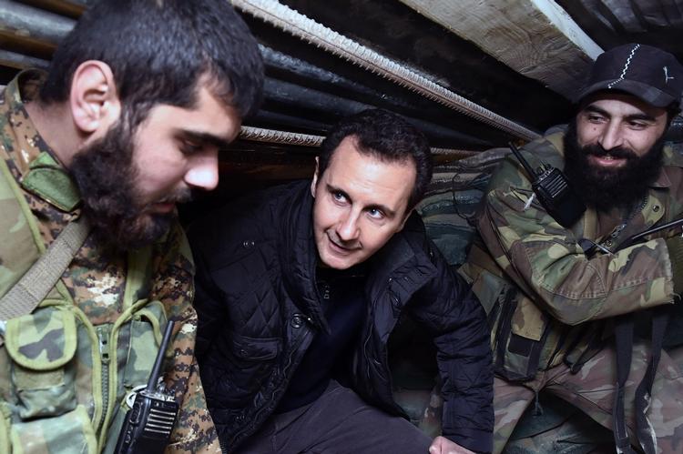 ASSAD. Syriens præsident, Bashar al-Assad (billede), kan ifølge lektoren ende med at blive siddende på tronen i en eventuel overgangsregering. 