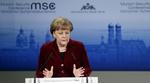 Diplomati. Den tyske forbundskansler Angela Merkel nedtonede i sin tale ved sikkerhedskonferencen i München forventningerne til den tysk-franske fredsplan. 