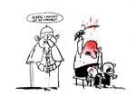 dagens tegning pave frans