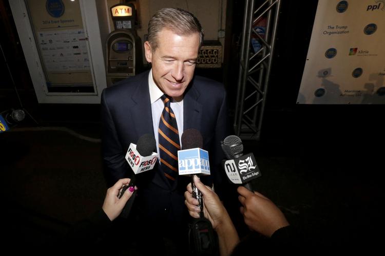 SKANDALE. Brian Williams ligner en færdig mand som nyhedsvært i USA 