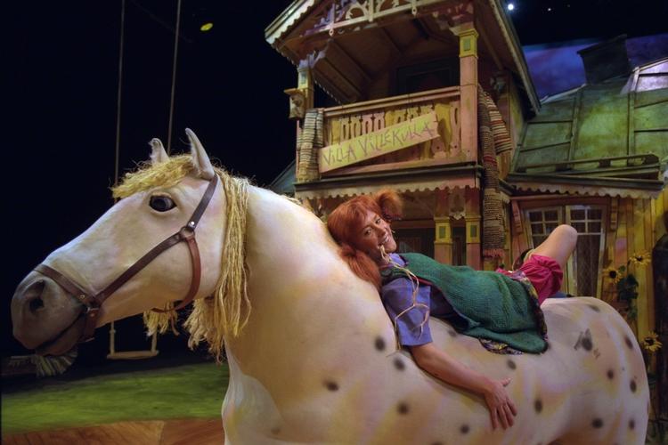 FIGUR. Flere ord fjernes fra Pippi Langstrømpe. Her er en udgave af den populære pige fotograferet ved en teaterforestilling i København. 