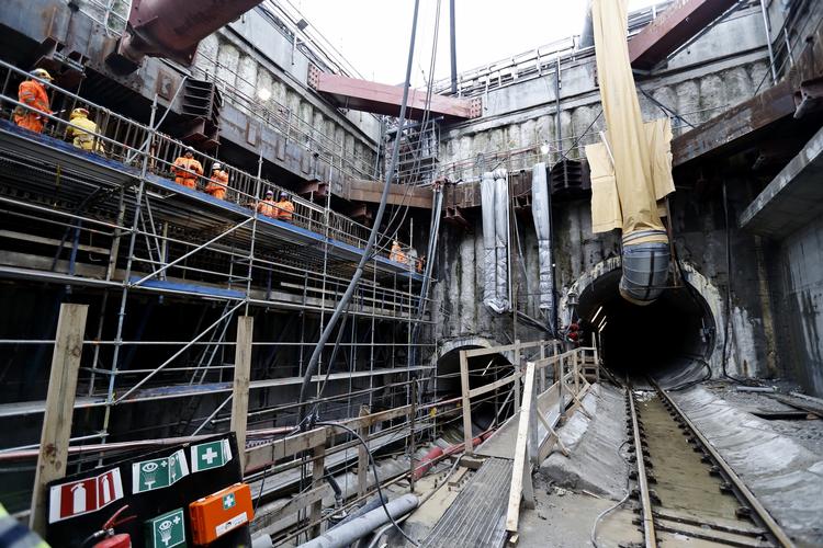 storstilet. Opførelsen af den nye cityring i København er et af de største byggerier i Danmark lige nu. 