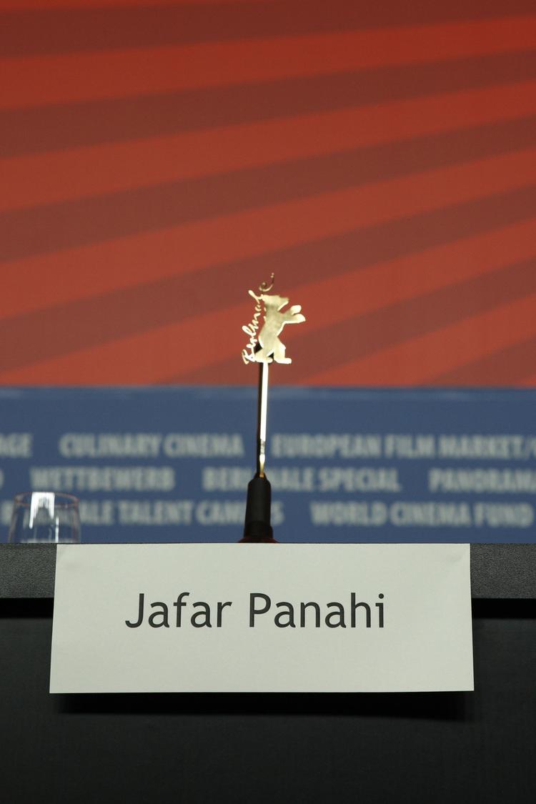 Tom stol til Jafar Panahi i Berlin. 