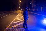 05.39. Politiet har afspærret et stort område på Nørrebro. 