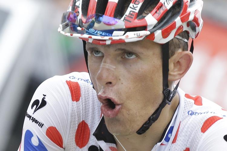 Bjergkonge. Rafal Majka bebuder, at han vil slå til på 4. etape, hvor feltet møder Green Mountain i omkring 2.000 meters højde. 
