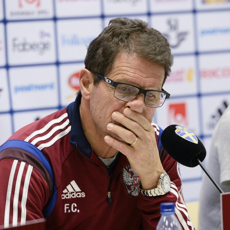 Capello. Rusland er i øjeblikket numemr tre i kvalifikationsgruppe G, hvilket kun rækker til playoff om en EM-billet. 