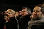 Sorg. Blandt andre statsminister Helle Thorning-Schmidt og kronprins Frederik var mødtm op for at ære ofrene for weekendens terrorangreb. 