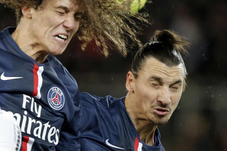 KERNEN. Med en håndfuld skadede spillere er der ekstra stort pres på David Luiz og Zlatan Ibrahimovic i aften. 