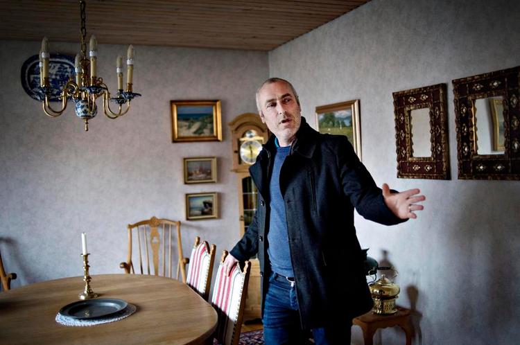 Tilfreds. Sammen med sin kæreste rykkede René Hungerbühler hurtigt og købte et eftertragtet hus i Roskilde på kun fire dage. 