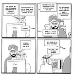 Anonyme Streger. I 10 år har en anonym britisk tegner stået bag netstriberne om de to venner Jesus og Mo. Tegneren er flere gange blevet truet skriftligt på tegneseriens hjemmeside. Efter terrorangrebet mod Charlie Hebdo i Paris besluttede den danske forlægger og oversætter også at være anonyme i den kommende oversættelse. Tegning fra bogen 'Jesus &amp; Mo' 