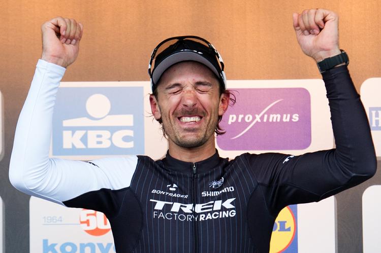 VINDER. Fabian Cancellara er igen på vej mod den gode form til forårsklassikerne, hvor han har en stribe store triumfer. 