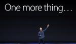 pengemaskine. Apples direktør, Tim Cook, har grund til at være glad, for pengene bare vælter ind. I det sidste kvartal af 2014 solgte selskabet 30.000 iPhones - i timen. 