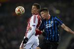 skuffelse. Nicklas Helenius erkender, at chancerne for at gå videre er særdeles ringe efter nederlaget på 3-1 til Clus Brugge. 